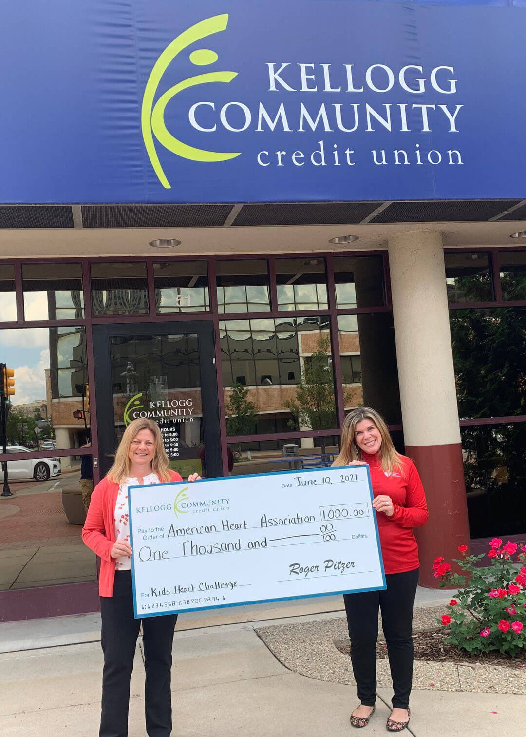 Donation to AHA